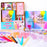 Crofta DIY Journal Scrapbook Kit Journaling Arts Craft Sets for Teenage Girls Gifts