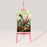 Crofta Wooden Art Easel Painting Easel for Artist Art Supplies Stand Floor Painting pink