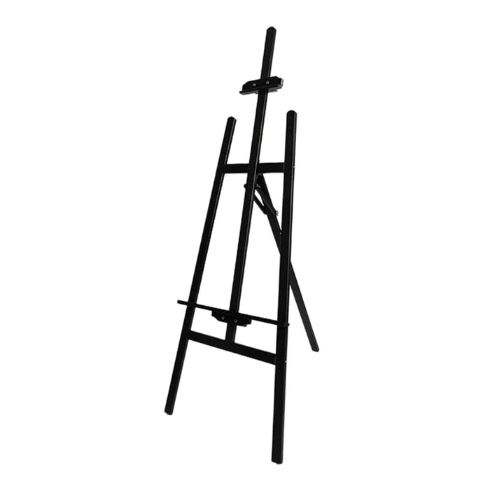 Crofta Wooden Art Easel Painting Easel for Artist Art Supplies Stand Floor Painting black