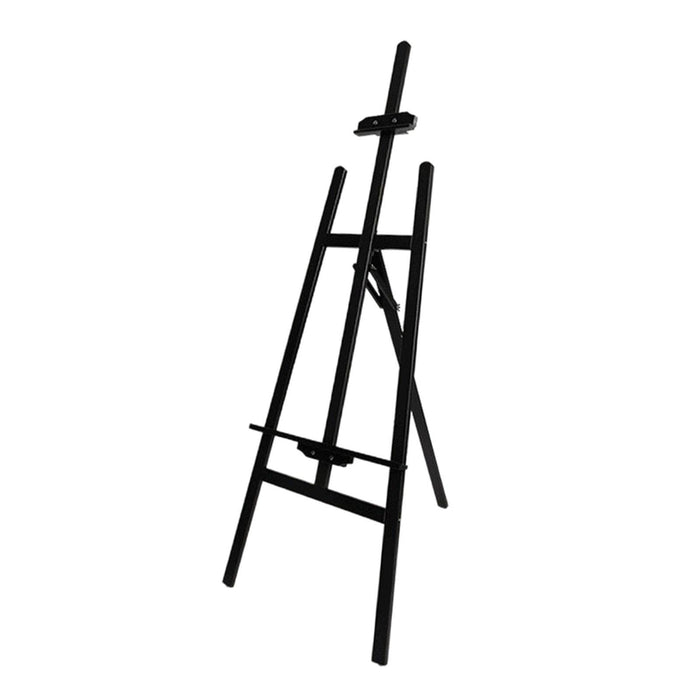 Crofta Wooden Art Easel Painting Easel for Artist Art Supplies Stand Floor Painting black