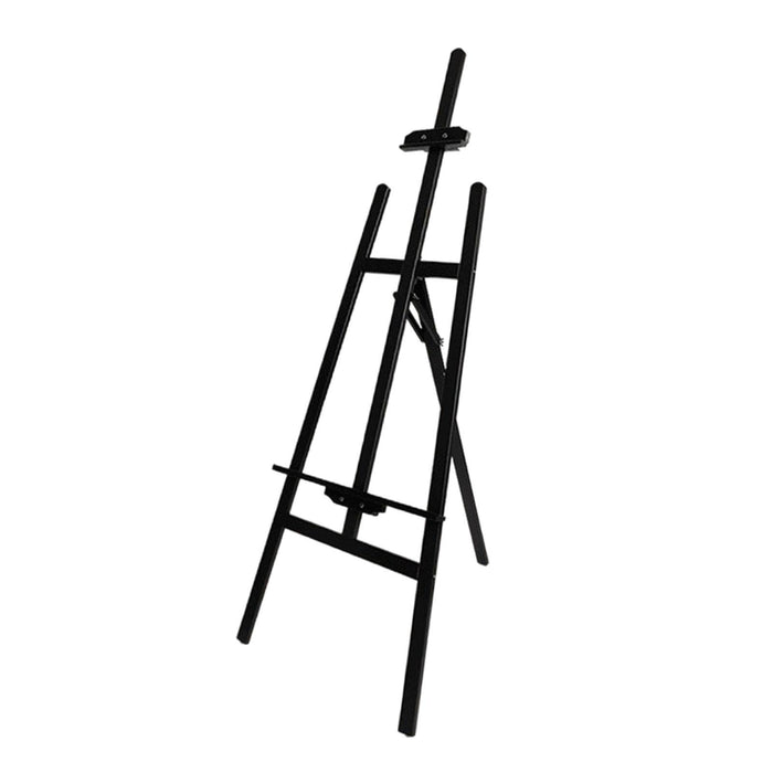 Crofta Wooden Art Easel Painting Easel for Artist Art Supplies Stand Floor Painting black