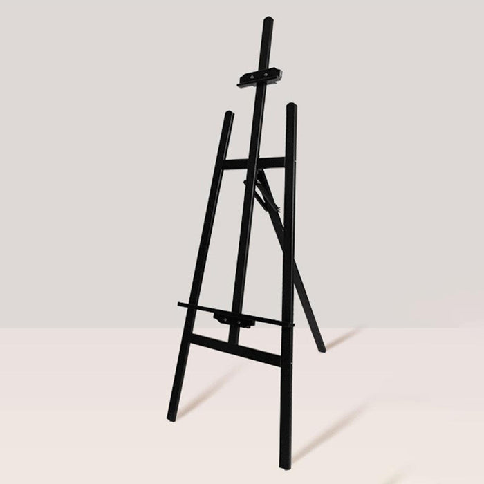 Crofta Wooden Art Easel Painting Easel for Artist Art Supplies Stand Floor Painting black