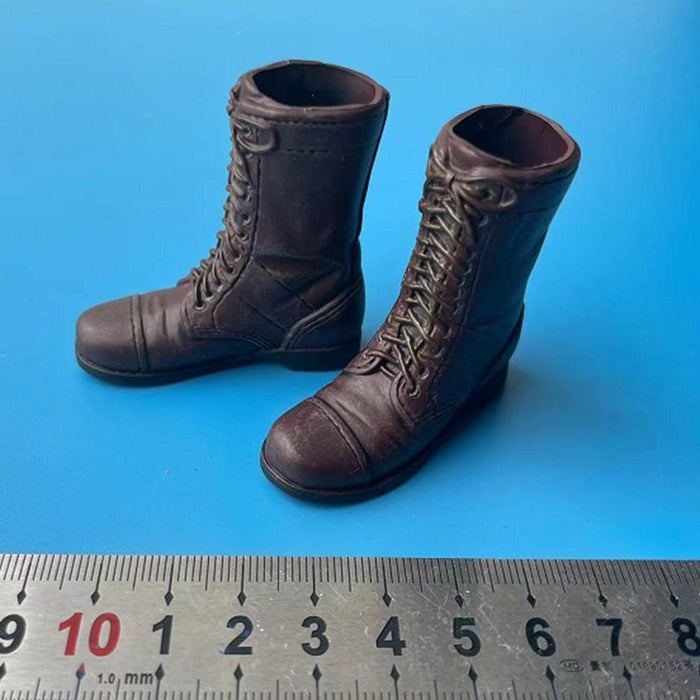 Crofta 1:6 Scale Short Tube Boots Low Heel Boots for 12'' Male Dolls Figure Costume