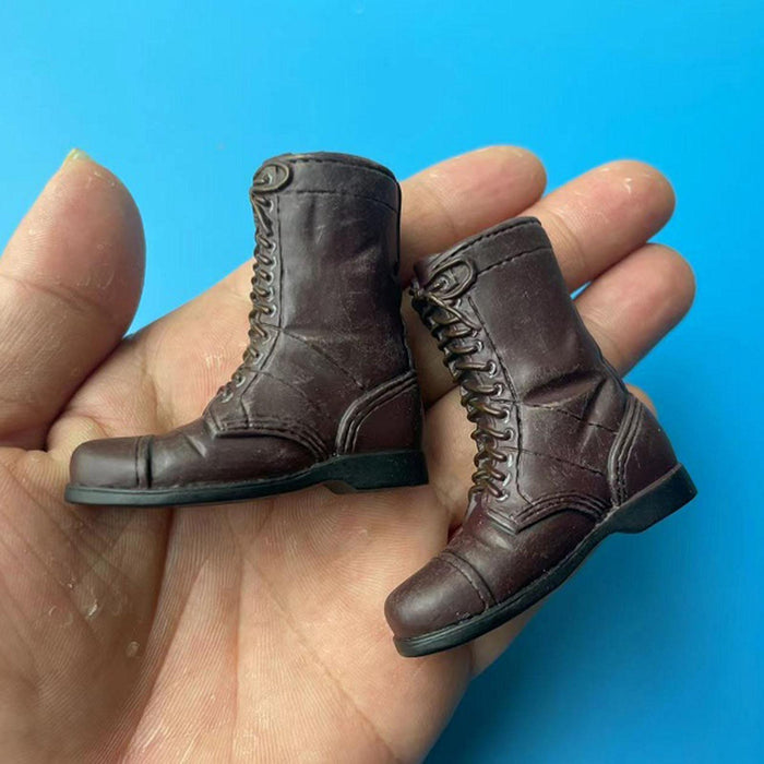 Crofta 1:6 Scale Short Tube Boots Low Heel Boots for 12'' Male Dolls Figure Costume