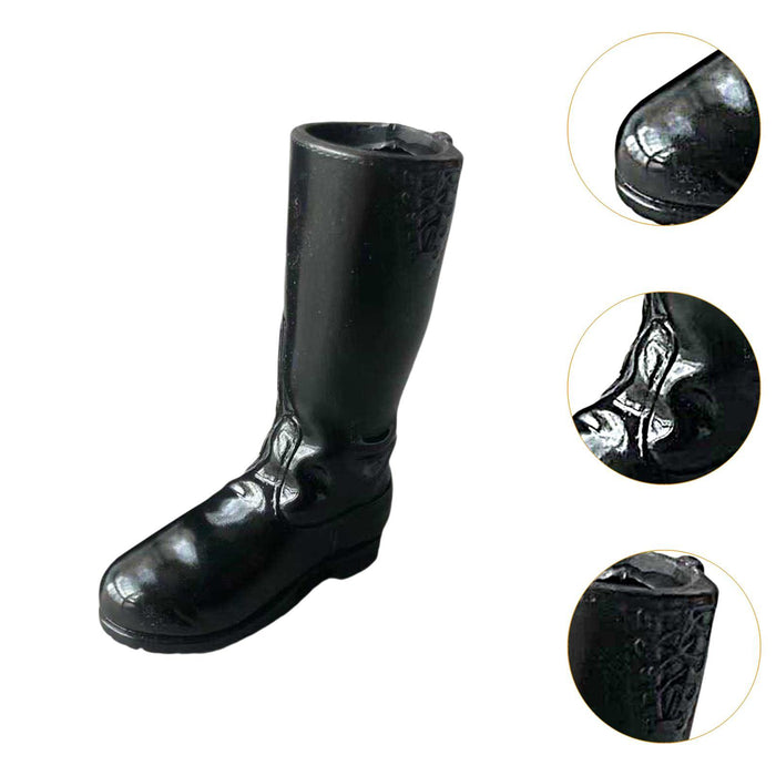 Crofta 1/6 Scale Figure Shoes Boots Miniature Shoes for 12" Action Figure Accessory