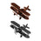 Crofta Diecast Metal Plane Great Souvenir Aircraft Ornaments for Bedroom Home Shelf Bronze