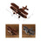 Crofta Diecast Metal Plane Great Souvenir Aircraft Ornaments for Bedroom Home Shelf Bronze