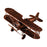 Crofta Diecast Metal Plane Great Souvenir Aircraft Ornaments for Bedroom Home Shelf Bronze