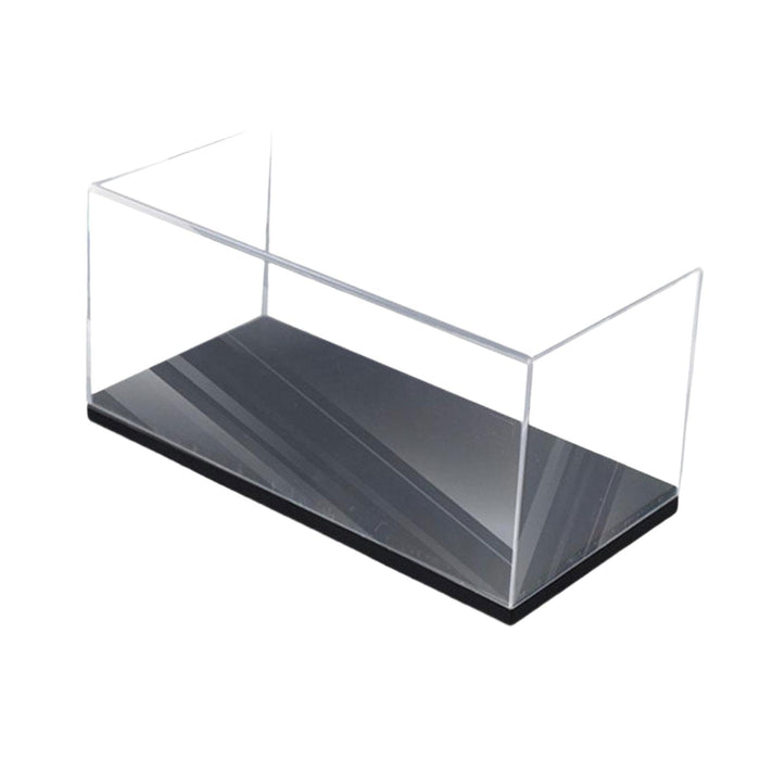 Crofta Acrylic Display Case Model Figure Display Case for 1/18 Model Cars Souvenirs