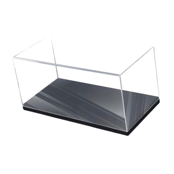 Crofta Acrylic Display Case Model Figure Display Case for 1/18 Model Cars Souvenirs