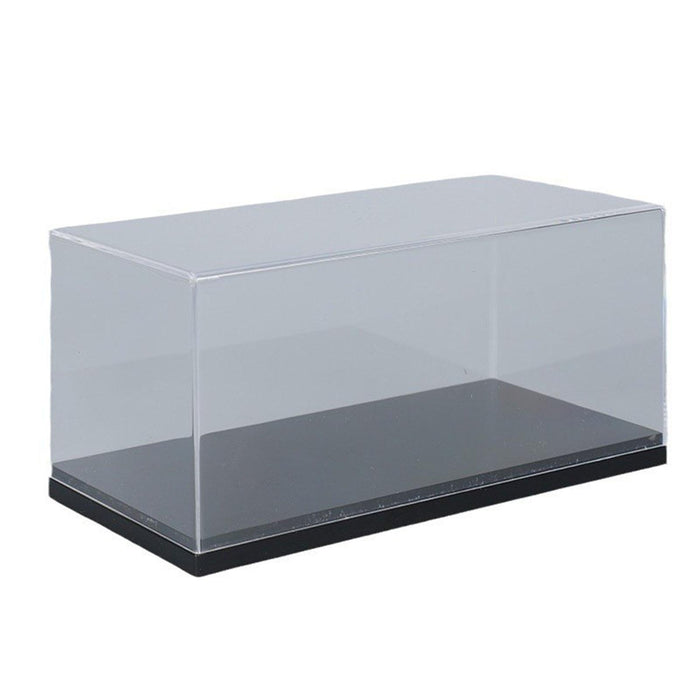 Crofta Acrylic Display Case Model Figure Display Case for 1/18 Model Cars Souvenirs