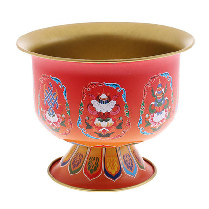 Crofta 2 Pieces Meditation Altar Buddhist Offering Bowl for Family Friends Yoga