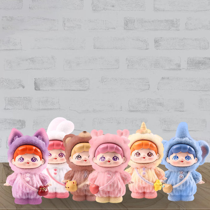 Crofta 6x Cute Action Figure Toy Unique Mini Doll Figurines for Children Boys Girls