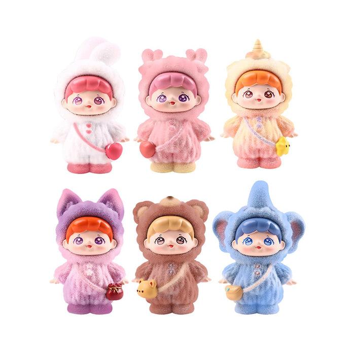 Crofta 6x Cute Action Figure Toy Unique Mini Doll Figurines for Children Boys Girls