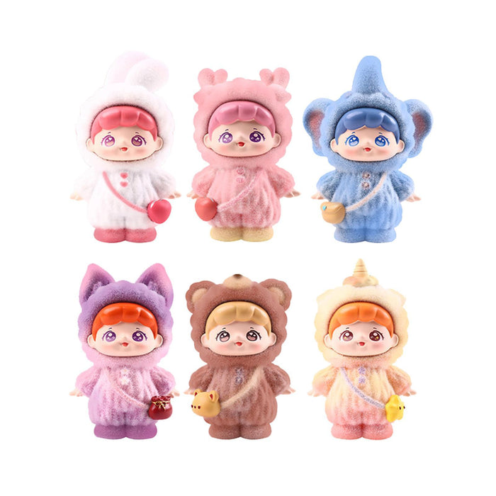 Crofta 6x Cute Action Figure Toy Unique Mini Doll Figurines for Children Boys Girls