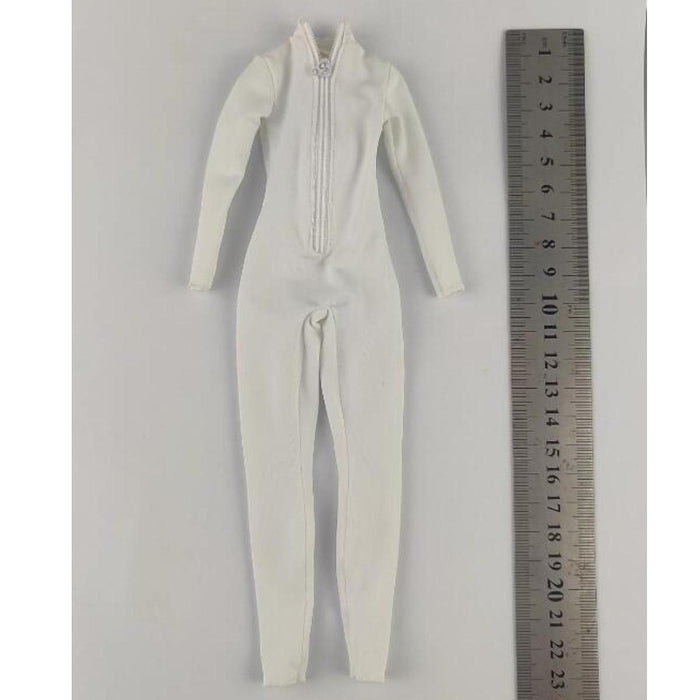 Crofta 1:6 Scale Action Figures Jumpsuit Doll Outfits for 12'' Action Figures Gifts White