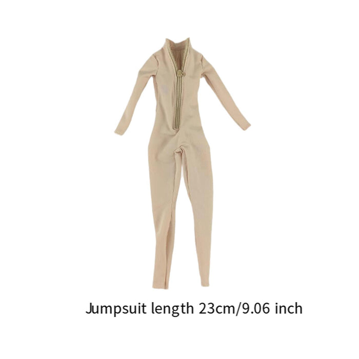 Crofta 1:6 Scale Action Figures Jumpsuit Doll Outfits for 12'' Action Figures Gifts Skin Tone