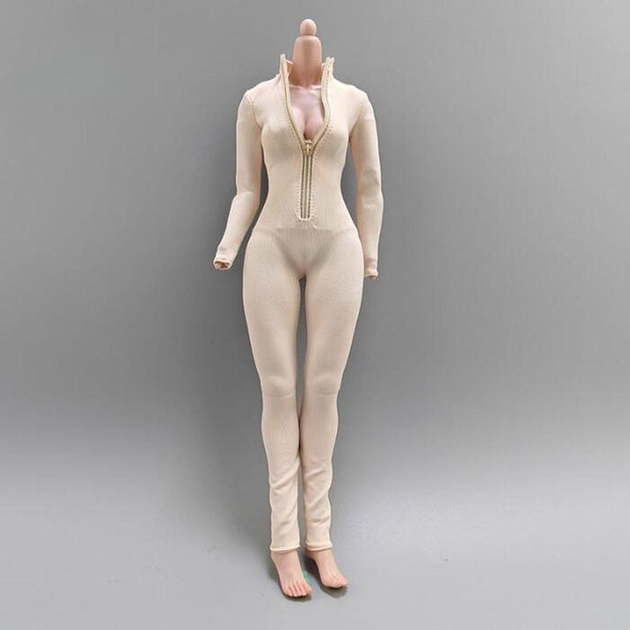 Crofta 1:6 Scale Action Figures Jumpsuit Doll Outfits for 12'' Action Figures Gifts Skin Tone