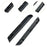 Crofta 2 Pieces 1:12 RC Car Chassis Mud Guards Spare Parts for Wltoys 124017 124016 Black