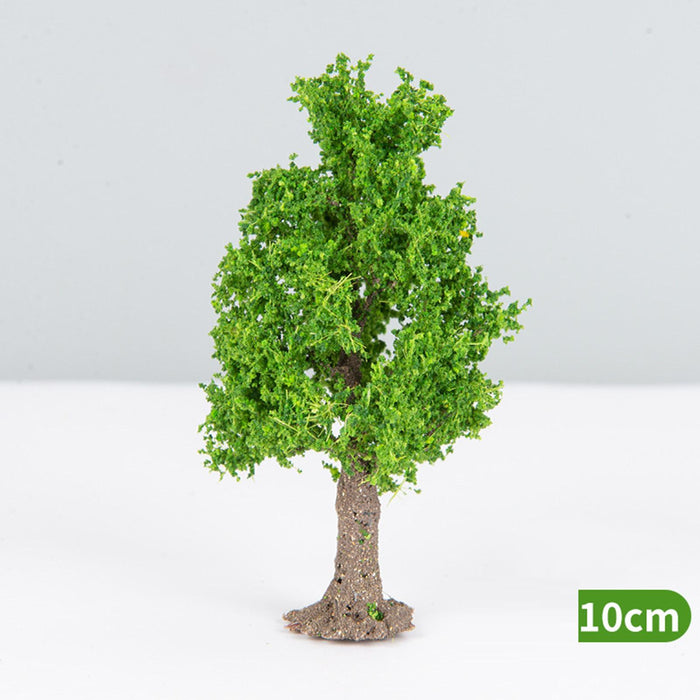 Crofta 3x Model Trees Diorama Tree for Railway Building Model DIY Scenery Landscape tower shaped tree