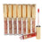 Crofta 16 Colors Long Lasting Matte Metal Lipstick Liquid Pencil Lip Gloss Makeup