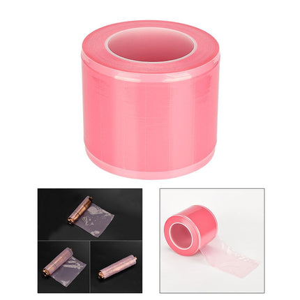 Crofta Waterproof Thick Sanitary Protective Film for Tattoo Machine Parts pink