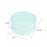 Crofta Jewelry Organizer Case PU Leather Jewelry Travel Box for Necklace Rings Home Light blue