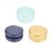 Crofta Jewelry Organizer Case PU Leather Jewelry Travel Box for Necklace Rings Home Light blue