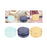 Crofta Jewelry Organizer Case PU Leather Jewelry Travel Box for Necklace Rings Home Light blue