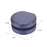 Crofta Jewelry Organizer Case PU Leather Jewelry Travel Box for Necklace Rings Home Dark blue