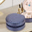 Crofta Jewelry Organizer Case PU Leather Jewelry Travel Box for Necklace Rings Home Dark blue