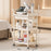 Crofta 3 Tier Rolling Storage Organizer Rolling Cart for Dressing Room Dorm Kitchen 1 drawer