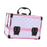 Crofta Portable Makeup Train Case Makeup Box Organizer for Girls Aesthetic Supplies