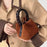 Crofta Crossbody Pouch Trendy Handbag for Women Mother Day Gift Commuting Caramel color