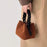 Crofta Crossbody Pouch Trendy Handbag for Women Mother Day Gift Commuting Caramel color