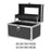 Crofta Makeup Train Case Cosmetic Box Manicure Supplies Case for Aesthetic Supplies S