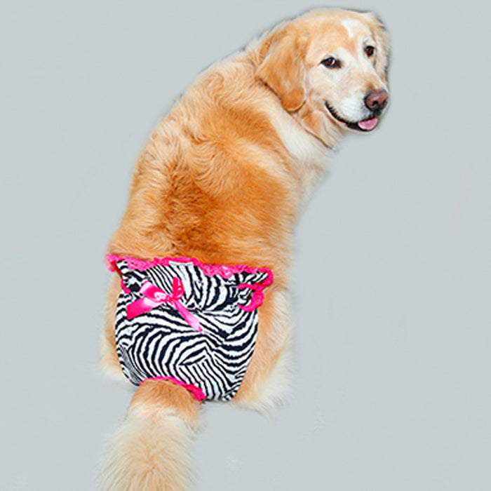 Crofta 2 Pack of Extra Large Size Female Pet Dog Underwear Pants Panties XXL