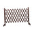 Crofta Wooden Dog Gate Door Expanding Folding Fence Accessory Professional Foldable 190cmx90cm Brown