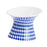 Crofta Ceramic Elevated Cat Bowl Anti Vomiting Sturdy Cat Feeder for Pet Cats Puppy blue