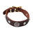 Crofta Dog Collar Retro Adjustable Puppy Collar for Training Outdoor Walking L