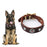 Crofta Dog Collar Retro Adjustable Puppy Collar for Training Outdoor Walking L