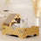 Crofta Cardboard Cat House Versatile Thickened Home Decoration Scratching Pad House