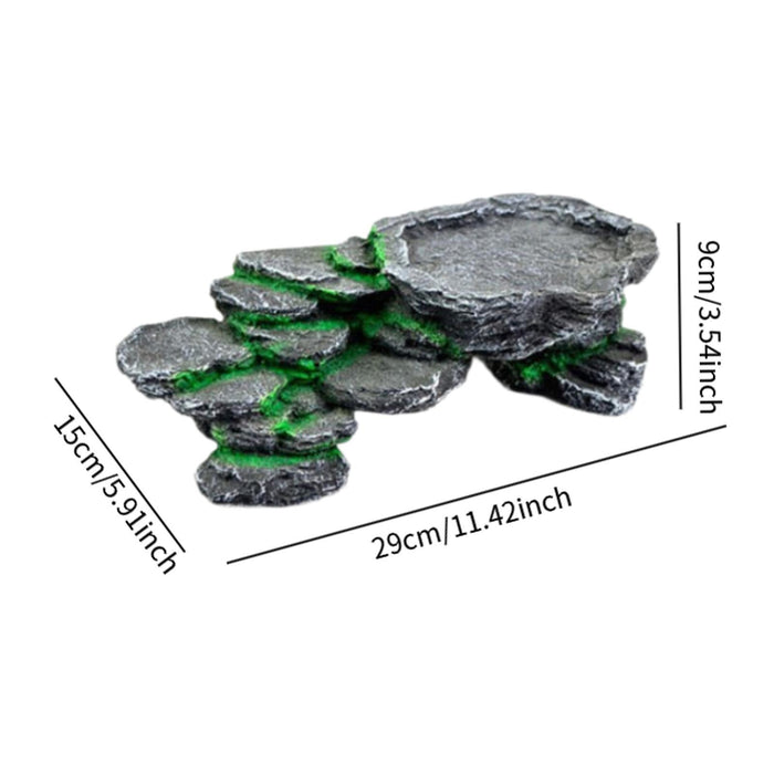 Crofta Turtle Resting Platform Turtle Ramp Terrapin Semi Aquatic Animals Amphibians