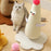 Crofta Cat Scratching Post Cats Climbing Tree for for Kitten for Small Cat Training yellow S