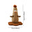 Crofta Cat Scratching Post Cats Climbing Tree for for Kitten for Small Cat Training brown S