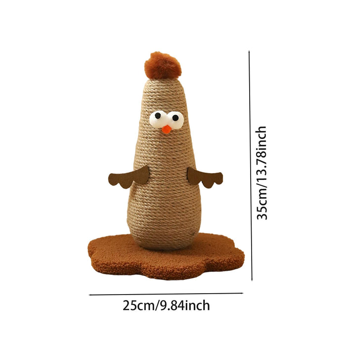 Crofta Cat Scratching Post Cats Climbing Tree for for Kitten for Small Cat Training brown S