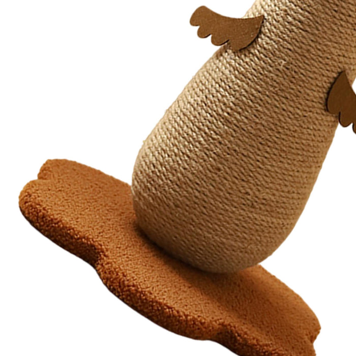 Crofta Cat Scratching Post Cats Climbing Tree for for Kitten for Small Cat Training brown L