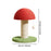 Crofta Cat Scratch Post Mushroom Shaped Cat Activity Toy for Protect Your Furniture Height 28cm