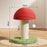 Crofta Cat Scratch Post Mushroom Shaped Cat Activity Toy for Protect Your Furniture Height 28cm