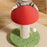 Crofta Cat Scratch Post Mushroom Shaped Cat Activity Toy for Protect Your Furniture Height 28cm